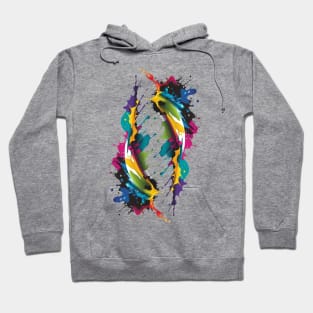 Color brushstroke Hoodie